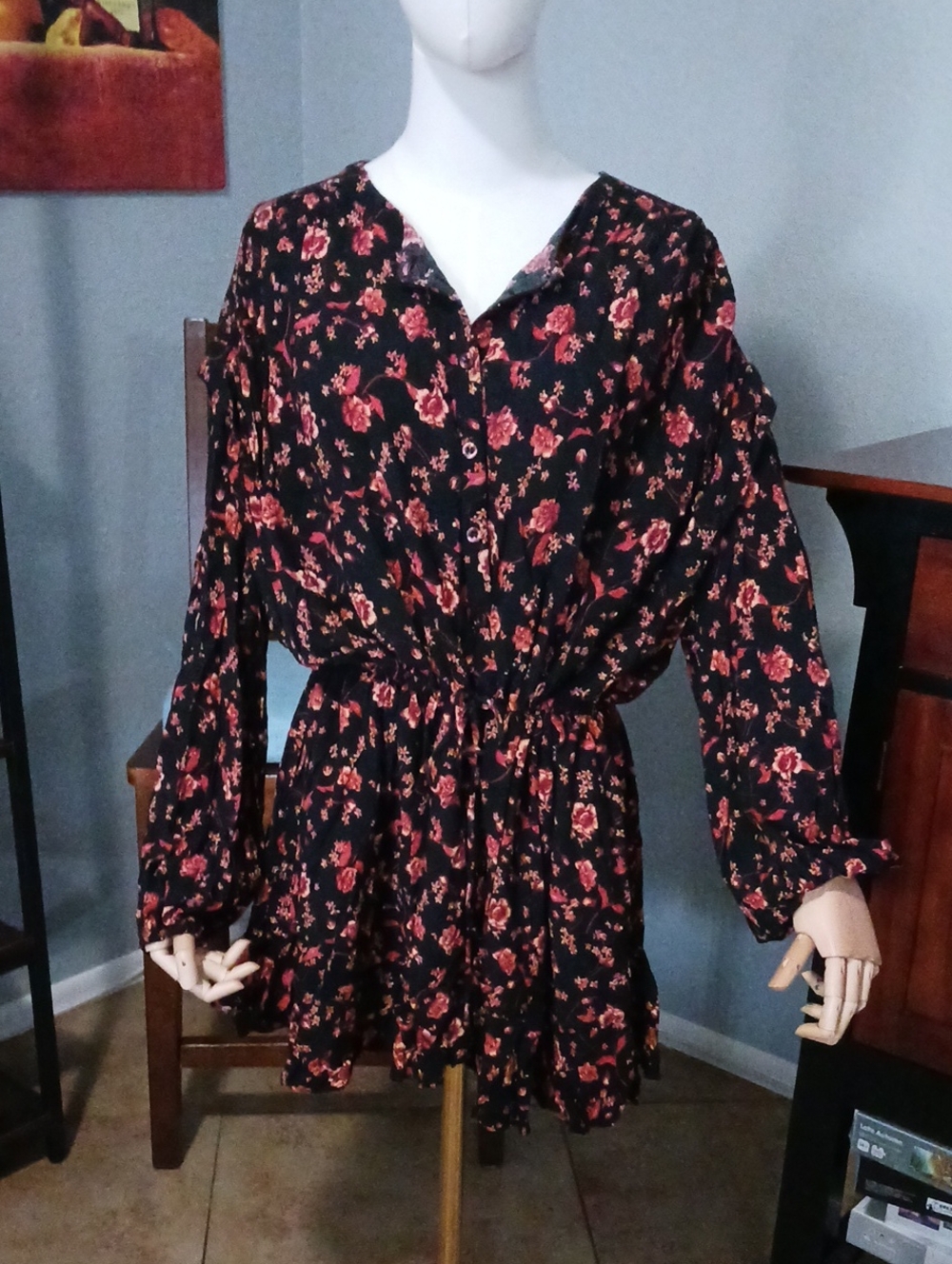 Free People- Flower Fields Mini Dress